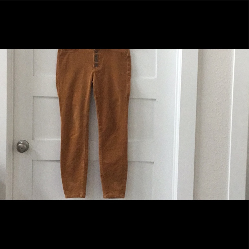 Anthropologie Pilcro high-rise skinny Cords size 27 in great condition